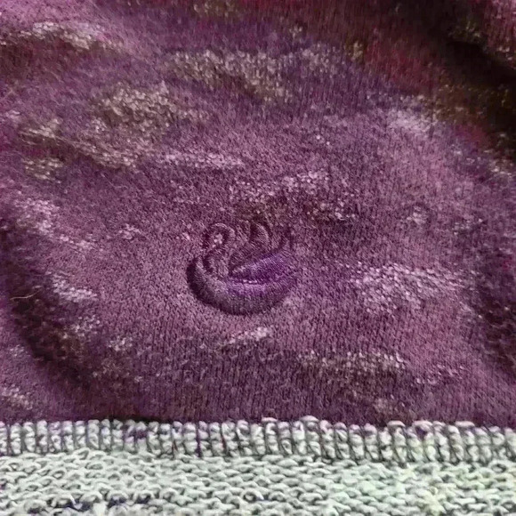 Gloria‎ Vanderbilt Sport L Charlie Pullover Purple Knit Athleisure Long Sleeve - Picture 8 of 8